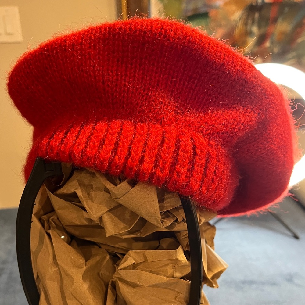 Vintage Hansen Red Women's Beret